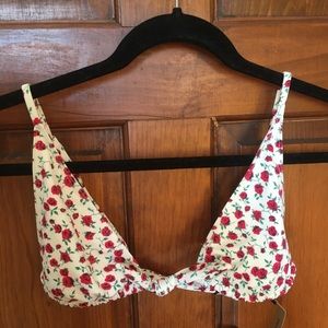 Reformation Guava Bikini Top